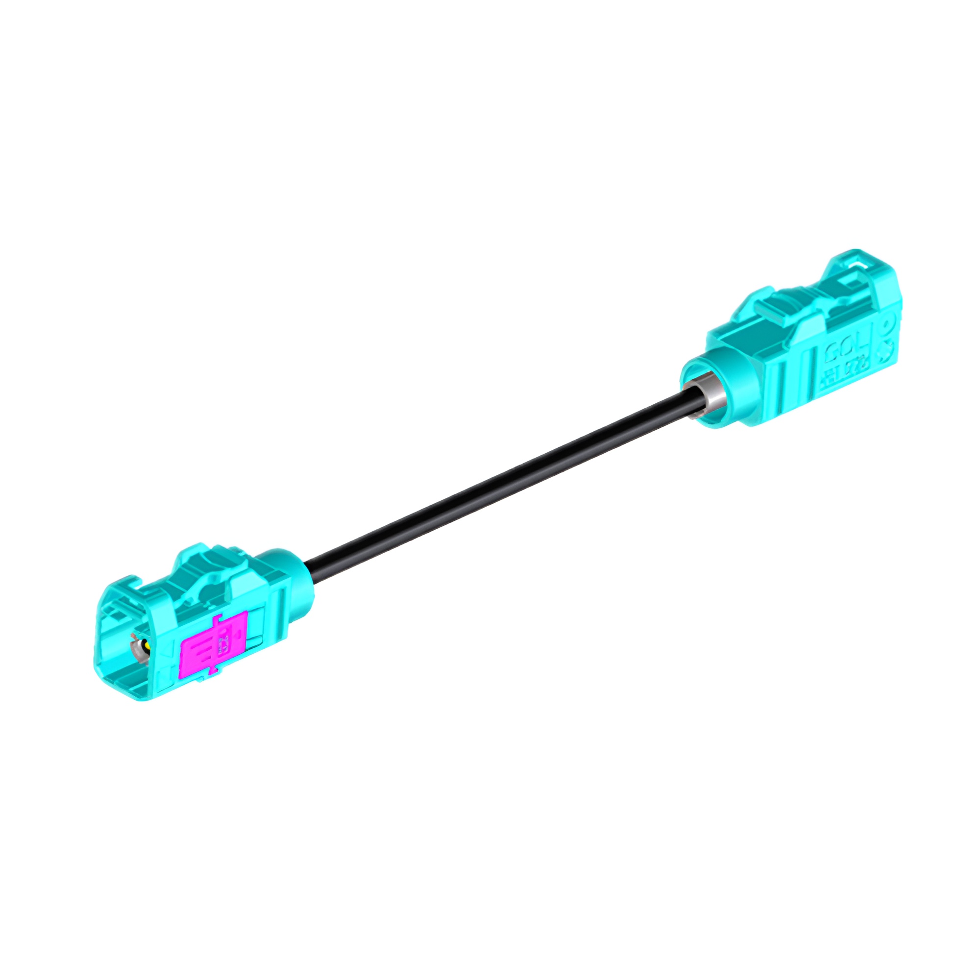 不防水兩端直母Fakra線(xiàn)束