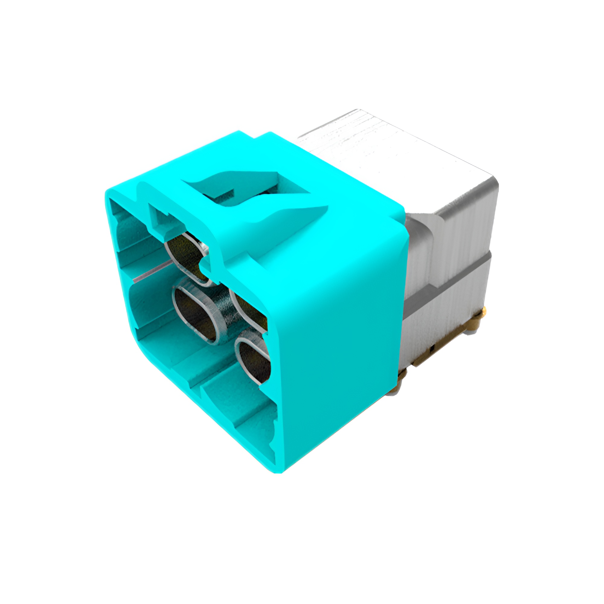 四胞線端板端以太網連接器