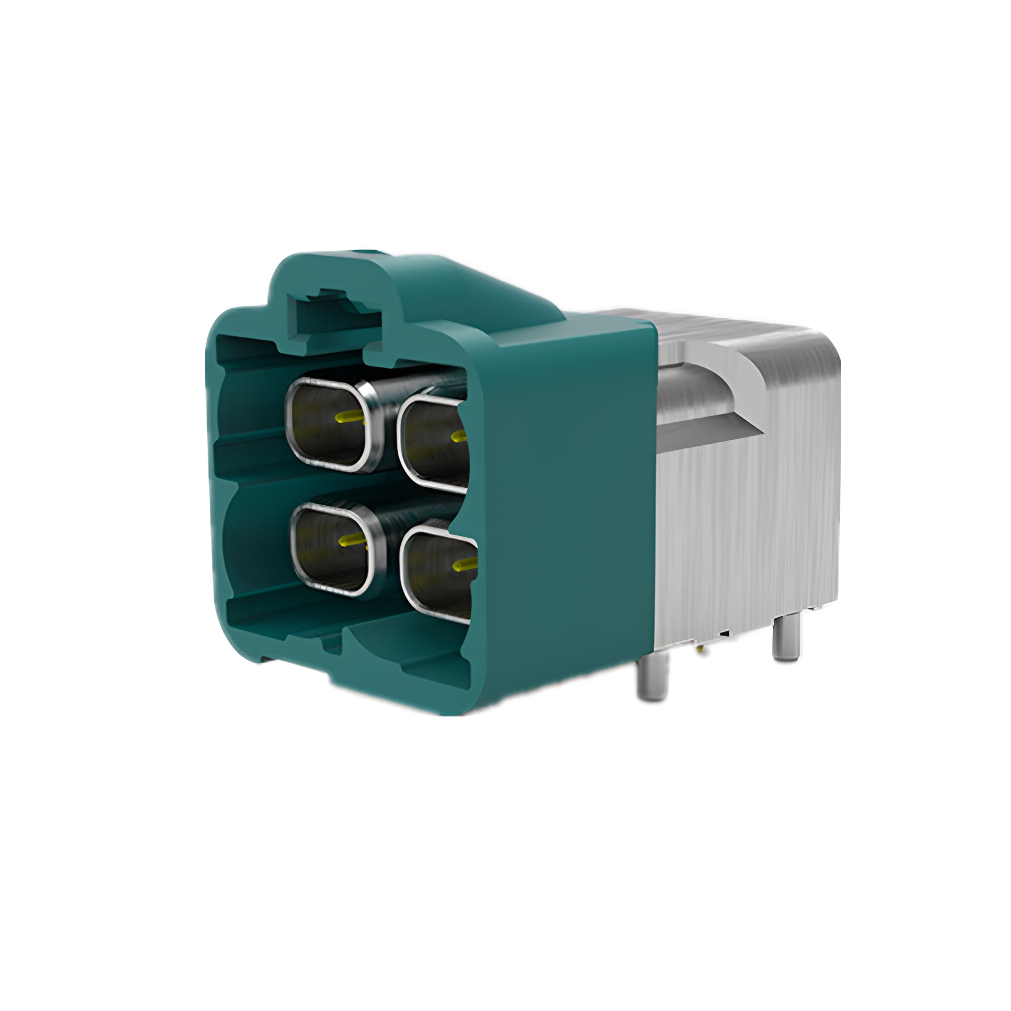 非防水以太網板端四胞連接器