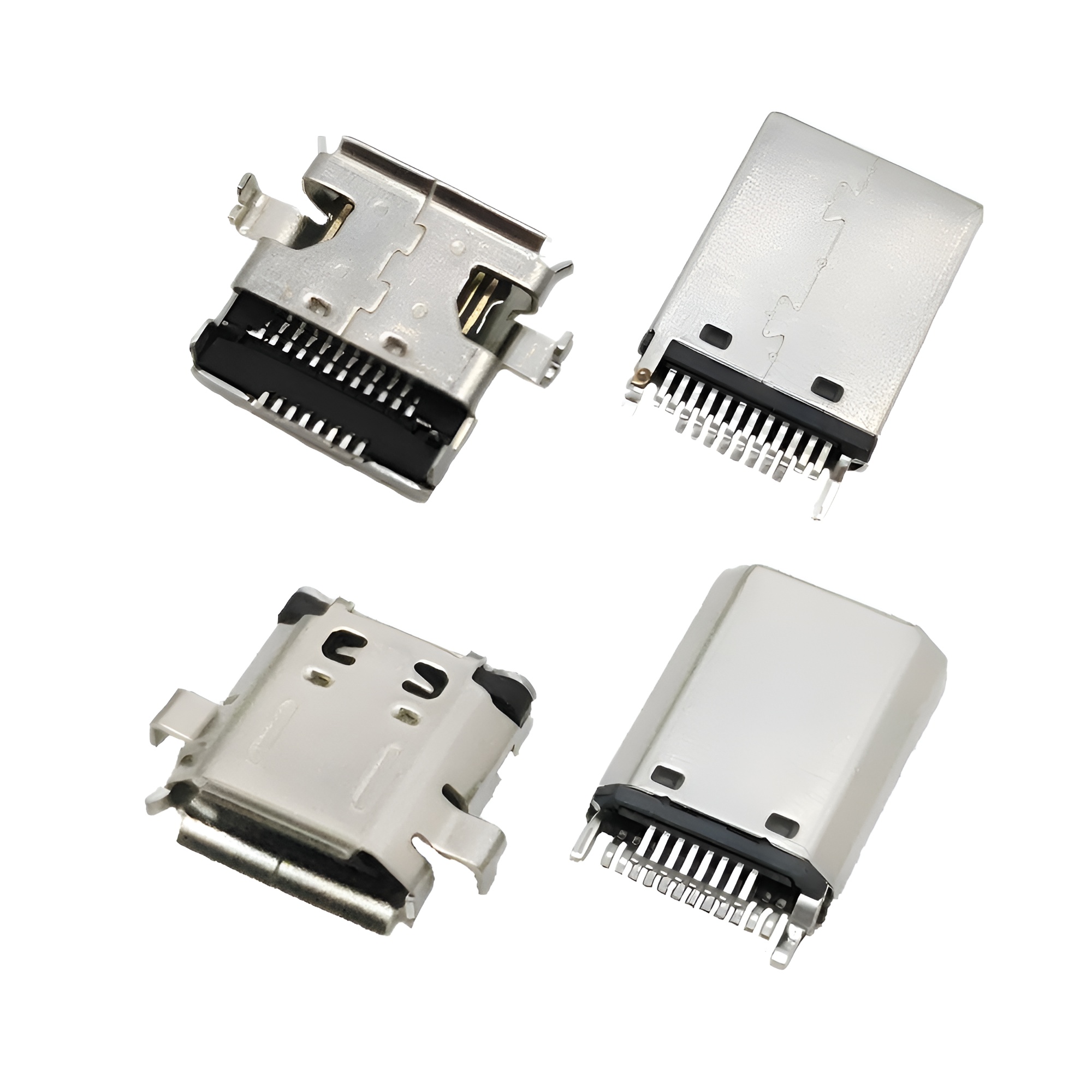 Space X 星鏈20P公母連接器 PLUG夾板0.8 母頭沉板2.04MM L=12.43 Starlink CONN